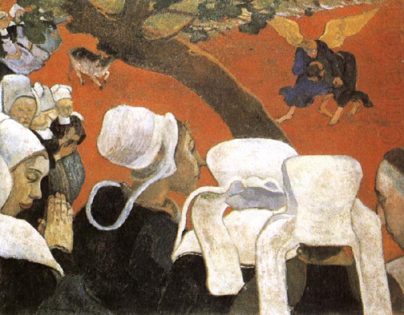 Paul Gauguin The vision after the sermon china oil painting image